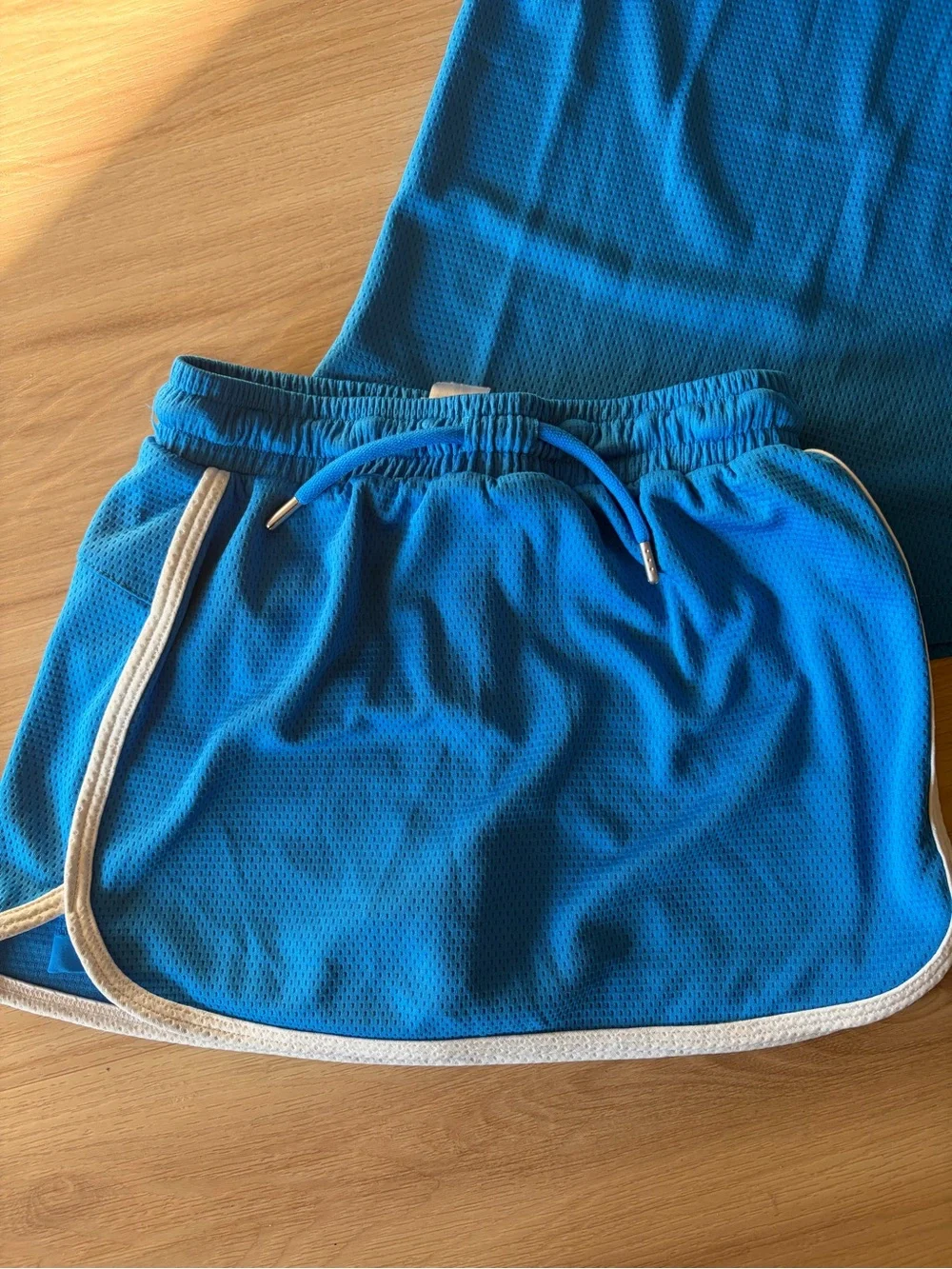 Hanna Andersson Girl’s Blue Tank Top and Skort Set